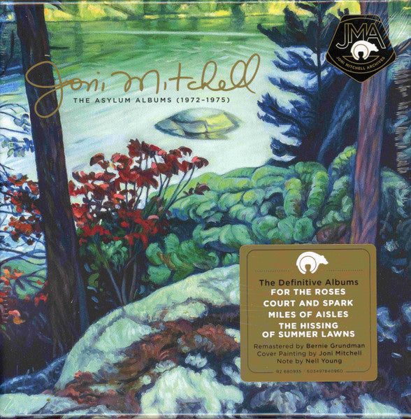 Joni Mitchell – Asylum Albums (1972–1975) (4CD) [CD Nuevo] 💿 🇺🇸