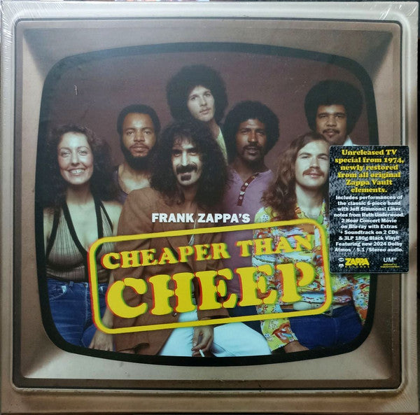 Frank Zappa – Cheaper than Cheep (Super Deluxe/2CD/3LP/Blu-ray) 🇺🇸