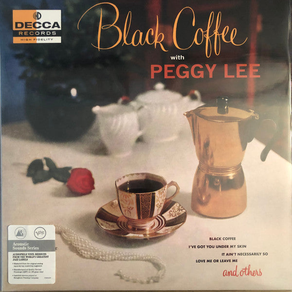 Peggy Lee – Black Coffee (Verve Acoustic Sounds Series) 🇺🇸
