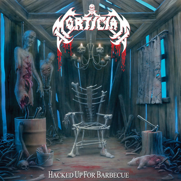 Mortician – Hacked up for Barbecue (2LP/White with Splatter Vinyl) 🇺🇸