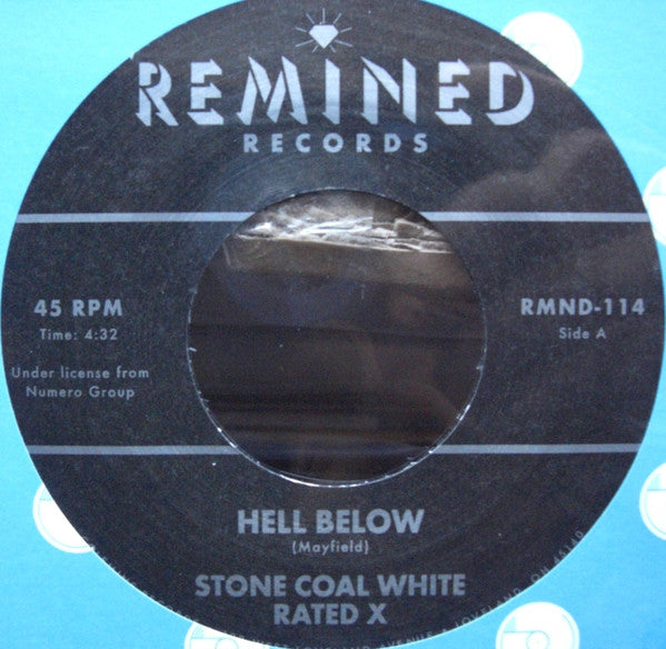 Stone Coal White – Hell Below / Free (Transparent Fire Orange 7INCH) 🇺🇸