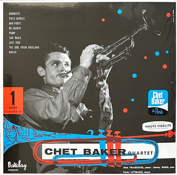Chet Baker – Chet Baker Quartet (Chet Baker in Paris, VOL. 1) 🇺🇸