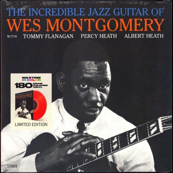 Wes Montgomery – Incredible Jazz Guitar Of Wes Montgomery (180G/Limited Edition/Solid Red Virgin Vinyl) 🇺🇸