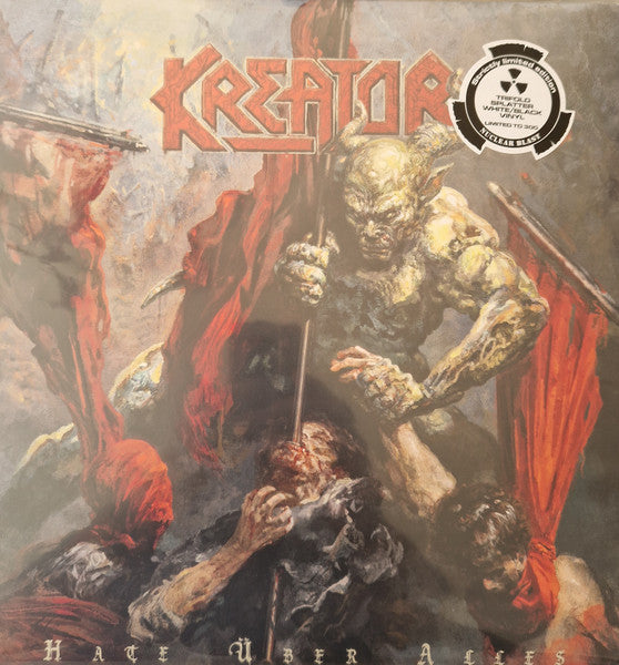 Kreator – Hate Uber Alles (Trifold, Double Black W/ Etching) 🇺🇸