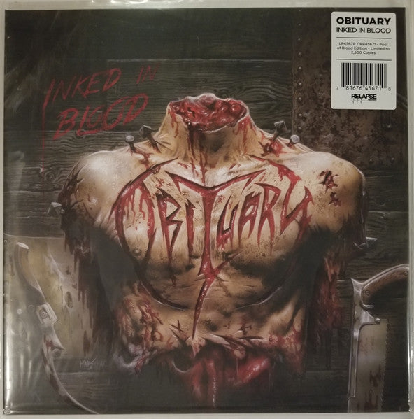 Obituary – Inked in Blood (2LP) 🇺🇸