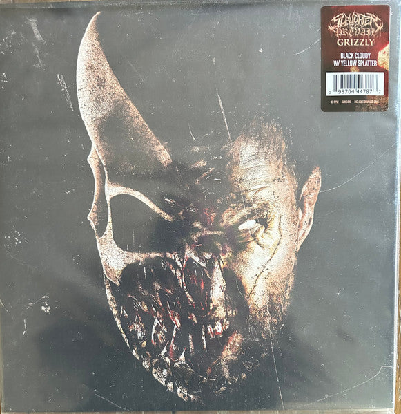 Slaughter to Prevail – Grizzly (X) (Cloudy Black/light Yellow Splatter Vinyl) (I) 🇺🇸