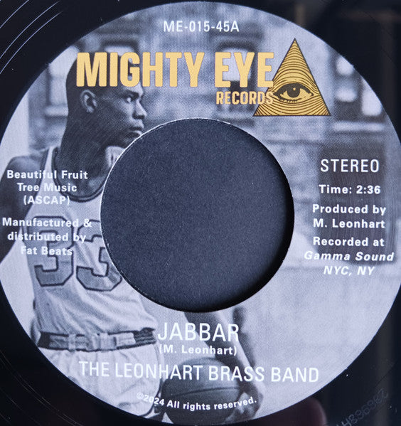 Leonhart Brass Band – Jabbar B/W the Iceman 🇺🇸