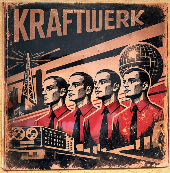 Kraftwerk – Live in the UK 1975. Fm Radio Broadcast (Red Vinyl) 🇺🇸