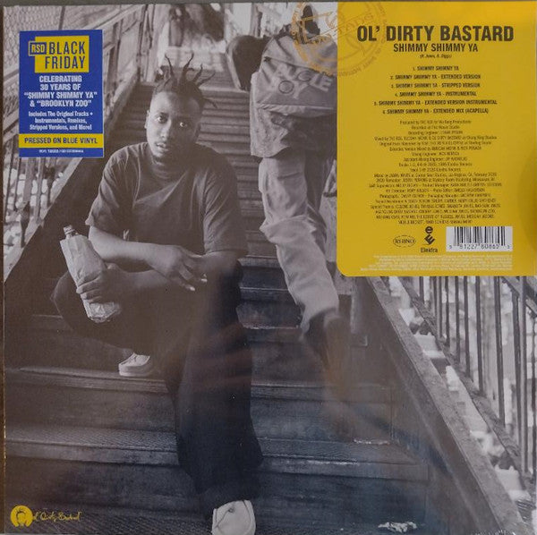 Ol' Dirty Bastard – Shimmy Shimmy Ya / Brooklyn Zoo (Blue Vinyl) (RSD) 🇺🇸