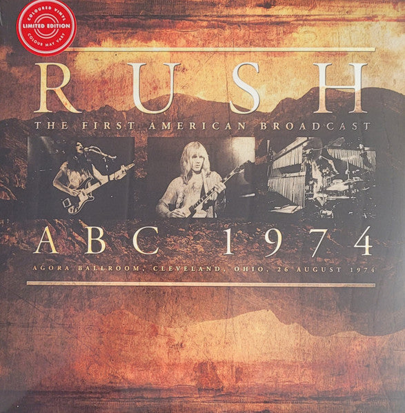 Rush – Abc 1974 (2LP/White Vinyl) 🇺🇸