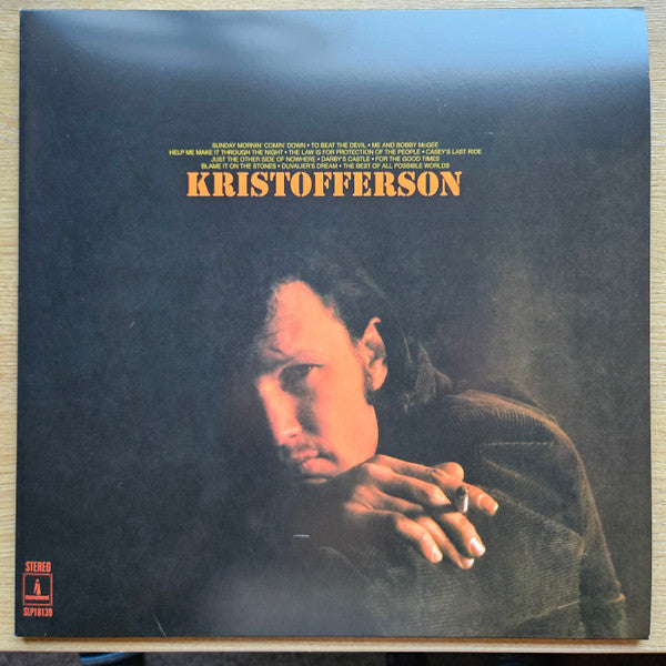 Kris Kristofferson – Kristofferson (Orange Vinyl/Numbered) 🇺🇸