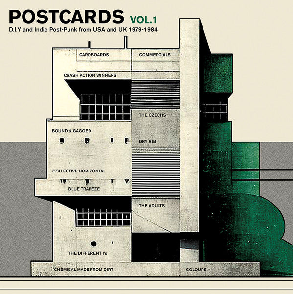 Various Artists – Postcards VOL. 1: D.i.y & Indie Post-punk from Usa & UK 1979-1984 🇺🇸