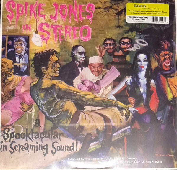 Spike Jones – Spike Jones in Stereo: a Spooktacular in Screaming Sound! (Slime Green Vinyl) 🇺🇸