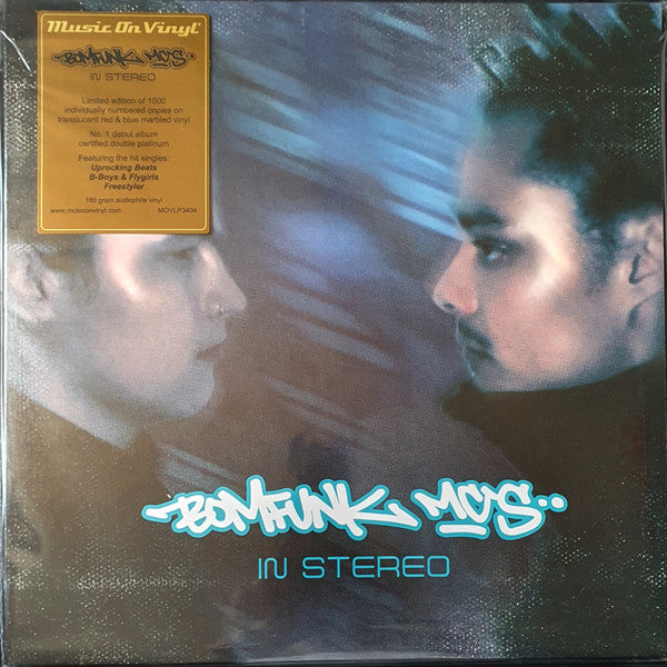 Bomfunk Mc's – In Stereo (2LP/180G/Translucent Red & Blue Marbled Vinyl) 🇺🇸
