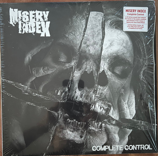 Misery Index – Complete Control (Transparent Red Vinyl) 🇺🇸