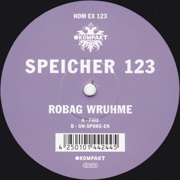 Robag Wruhme – Speicher 123 🇺🇸