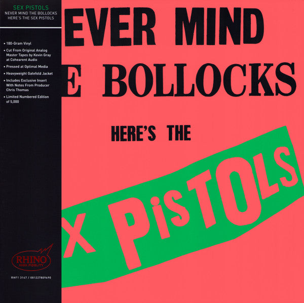 Sex Pistols – Never Mind the Bollocks (Hifi) (Syeor) 🇺🇸