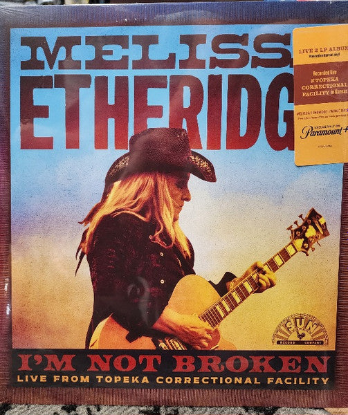 Melissa Etheridge – I’m Not Broken (Live from Topeka Correctional Facility) (Maroon Vinyl/2LP) 🇺🇸