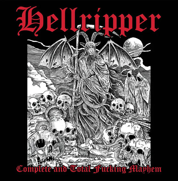 Hellripper – Complete & Total Fucking Mayhem (White Vinyl) 🇺🇸