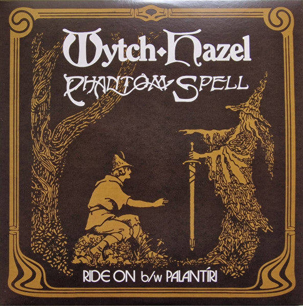 Wytch Hazel & Phantom Spell – Ride On/Palantiri (Transparent Metallic Gold Vinyl) 🇺🇸