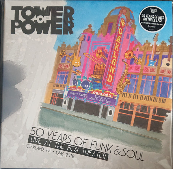 Tower of Power – 50 Years of Funk & Soul: Live at the Fox Theater - Oakland, Ca - June 2018 🇺🇸