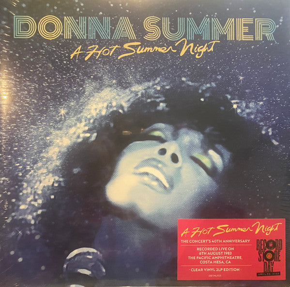 Donna Summer – Hot Summer Night (40TH Anniversary Edition/140G/Clear Vinyl/2LP) (RSD) 🇺🇸