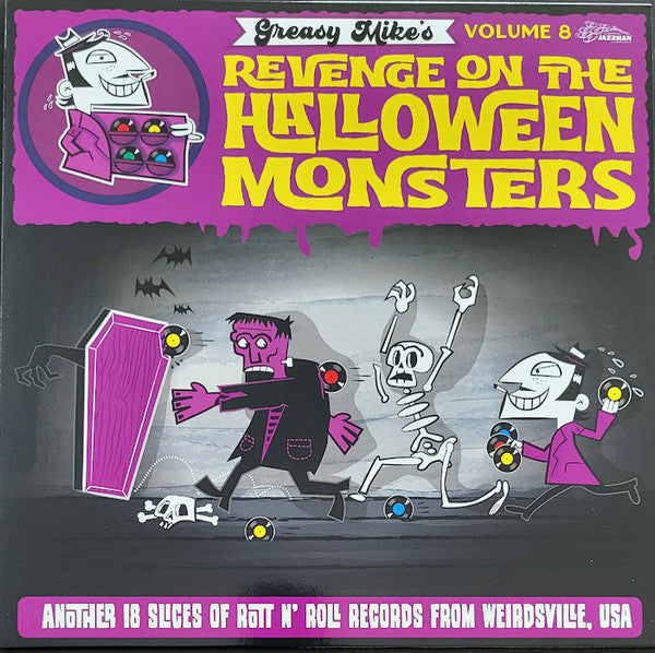 Various Artists – Greasy Mike Volume 8: Revenge on the Halloween Monsters 🇺🇸