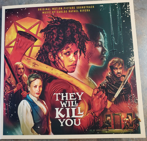 Carlos Rafael Rivera – They Will Kill You (Satanic Splatter Black with Red Orb & Splatter Vinyl) 🇺🇸