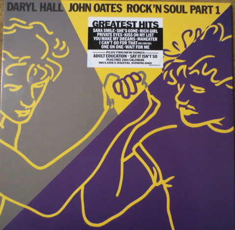 Daryl & John Oates Hall – Rock N Soul Part 1 (150G/DL Card) 🇺🇸