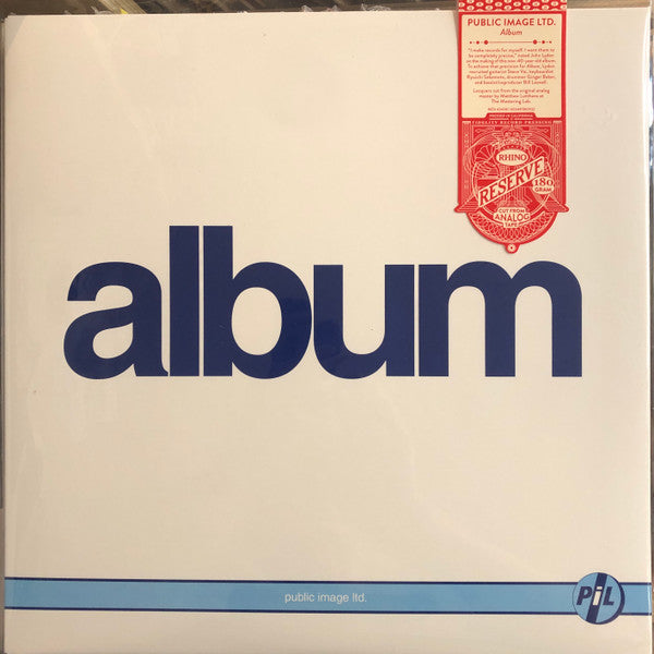 Public Image Ltd. – Album 🇺🇸