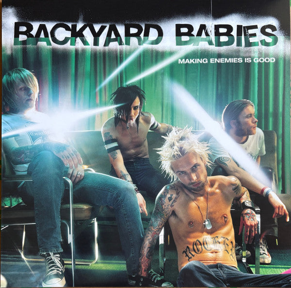 Backyard Babies – Making Enemies Is Good (Translucent Green Marbled Vinyl/180g/numbered) 🇺🇸