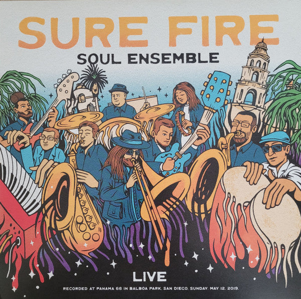 Sure Fire Soul Ensemble – Live at Panama 66 (Clear W Orange Swirl Vinyl) 🇺🇸