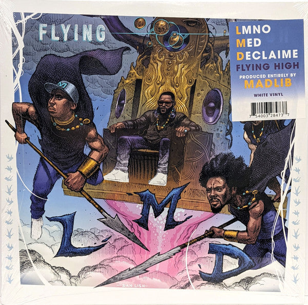 Lmd (Lmno; Med; Declaime) – Flying High (White Vinyl) 🇺🇸
