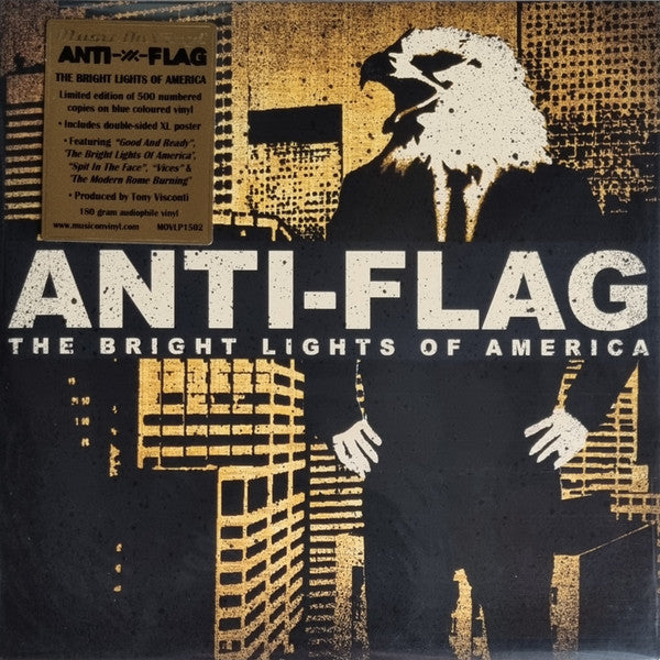 Anti-flag – Bright Lights of America (2LP/180G/Blue Vinyl) 🇺🇸