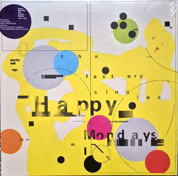Happy Mondays – Factory Singles (Best of) (Yellow & Magenta Vinyl/2LP) 🇺🇸