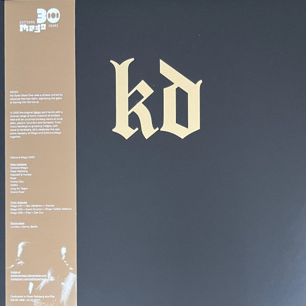 Kevin Drumm – Sheer Hellish Miasma (2025 Repress) (2LP) 🇺🇸