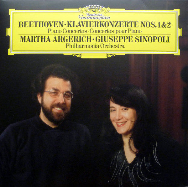 Martha; Philharmonia Orchestra London; Giuseppe Sinopoli Argerich – Beethoven: Piano Concertos Nos. 1 & 2 (2 LP) 🇺🇸