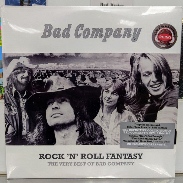 Bad Company – Rock 'N' Roll Fantasy: the Very Best of Bad Company (2LP/Limited/Clear Vinyl) (Syeor) 🇺🇸
