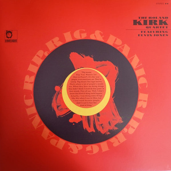 Roland Quartet Kirk – Rip. Ring & Panic (Gatefold Edition) 🇺🇸