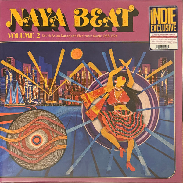 Naya Beat – Volume 2 (South Asian Dance & Electronic Music 1988-1994) (2LP/Limoncello & Purple Haze Vinyl) (I) 🇺🇸
