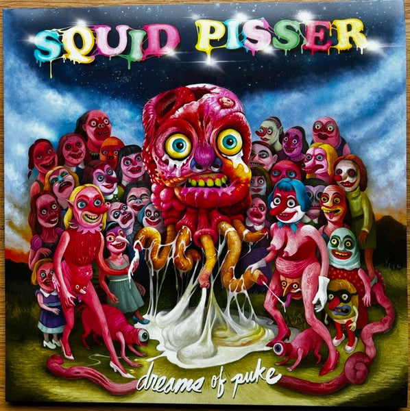Squid Pisser – Dreams of Puke (Random Multi-hued/Upchuck Vinyl) 🇺🇸