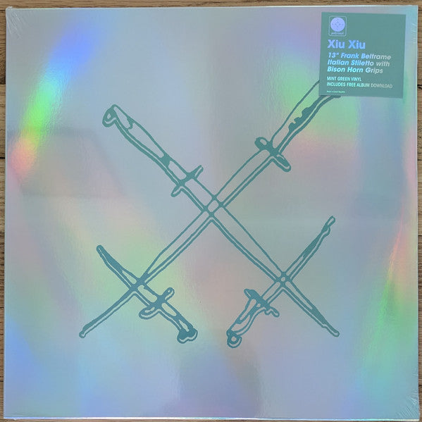 Xiu Xiu – 13 Frank Beltrame Italian Stiletto with Bison Horn Grip (Mint Green Vinyl) 🇺🇸