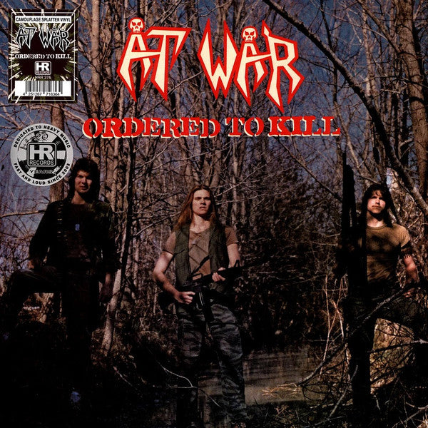 At War – Ordered to Kill (Camouflage Splatter Vinyl) 🇺🇸