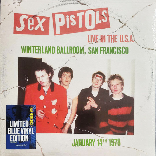 Sex Pistols – Live in the U.s.a. 1978 - Winterland Ballroom, San Francisco (Blue Vinyl) 🇺🇸