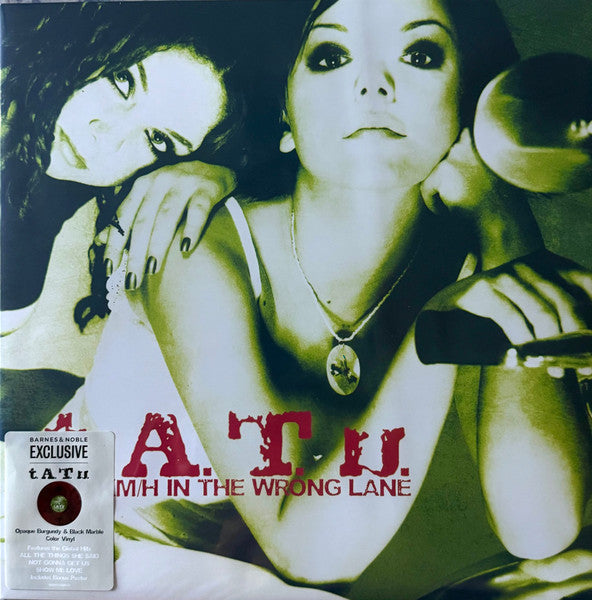 T.a.t.u. – 200 Km/H in the Wrong Lane (X) (Opaque Burgundy & Black Marble Vinyl) (Barnes & Noble Exclusive) 🇺🇸