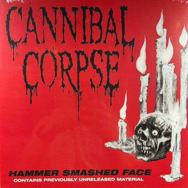 Cannibal Corpse – Hammer Smashed Face (Clear W/ Red Splatter Vinyl) 🇺🇸