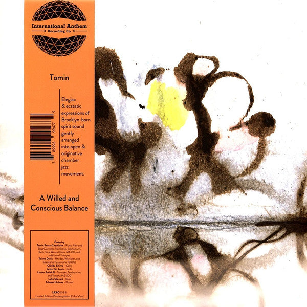 Tomin – Willed & Conscious Balance (Clear Vinyl) (I) 🇺🇸