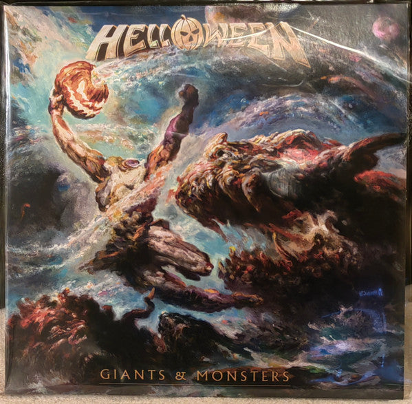 Helloween – Giants & Monsters (Deep Ocean Blue Marbled Vinyl/2LP/Etching D-side) 🇺🇸