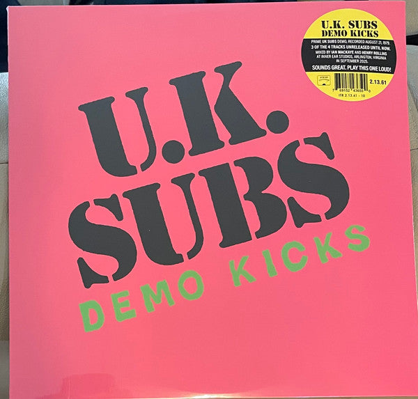 UK Subs – Demo Kicks 🇺🇸