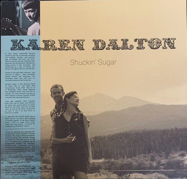 Karen Dalton – Shuckin Sugar (Sky Blue Vinyl) 🇺🇸